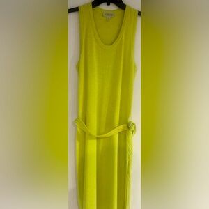 St John Knit Sweater Dress wi Belt Sz M